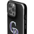 MLB Colorado Rockies - Solid Distressed iPhone 15 Pro Max Impact Case